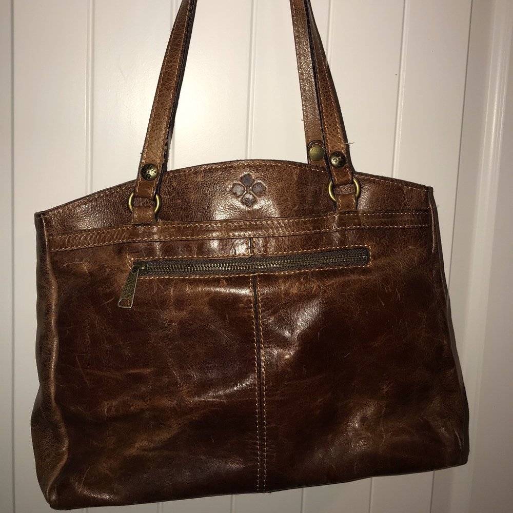 Patricia Nash Poppy Tote - Cognac